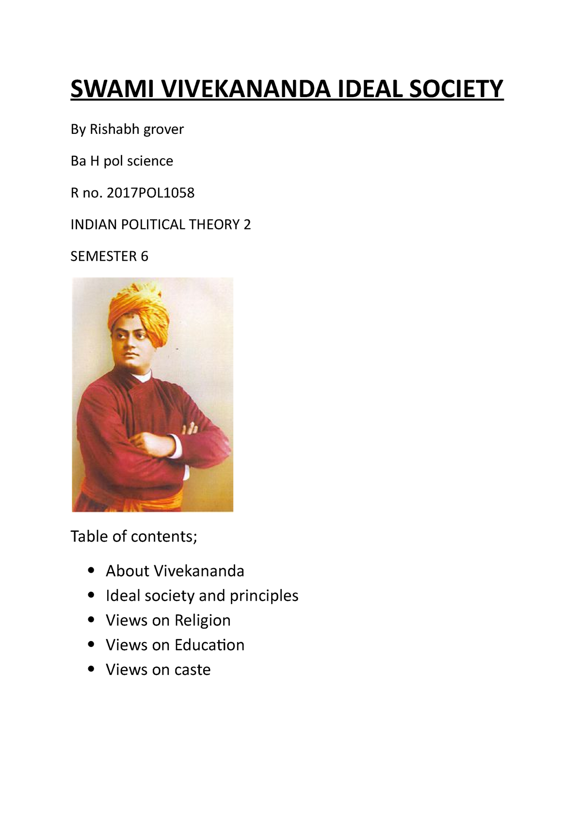 Swami Vivekananda: The Maker Of Lions! | Indowaves's Blog