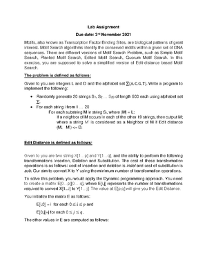 Problem Set 2 - Tutorial - Problem Set 2 27th February 2021 Provide ...