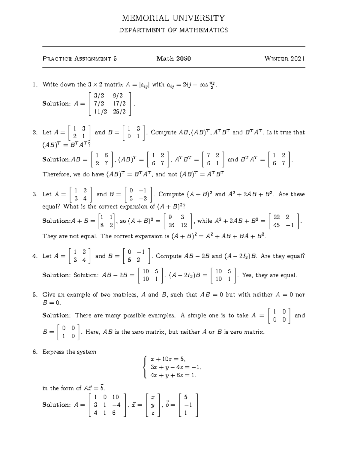 Chemistry 2050 essay 05 image