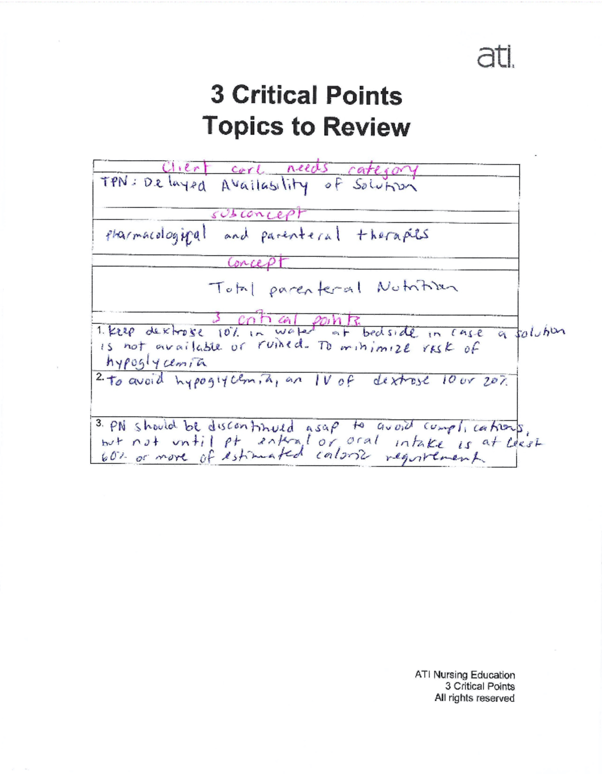 3-critical-points-from-ati-studocu