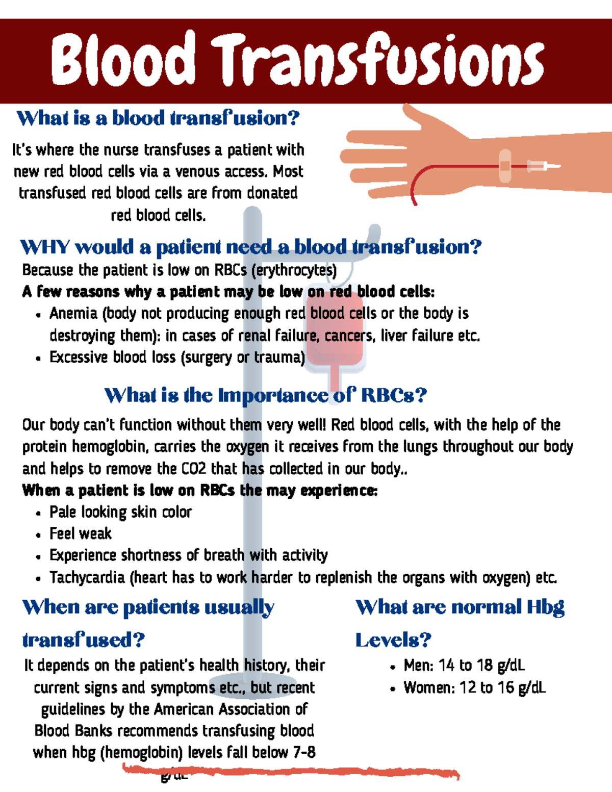 Blood Transfusions Ghghhuhh ngghtgh hhugn hv by Blood Transfusions