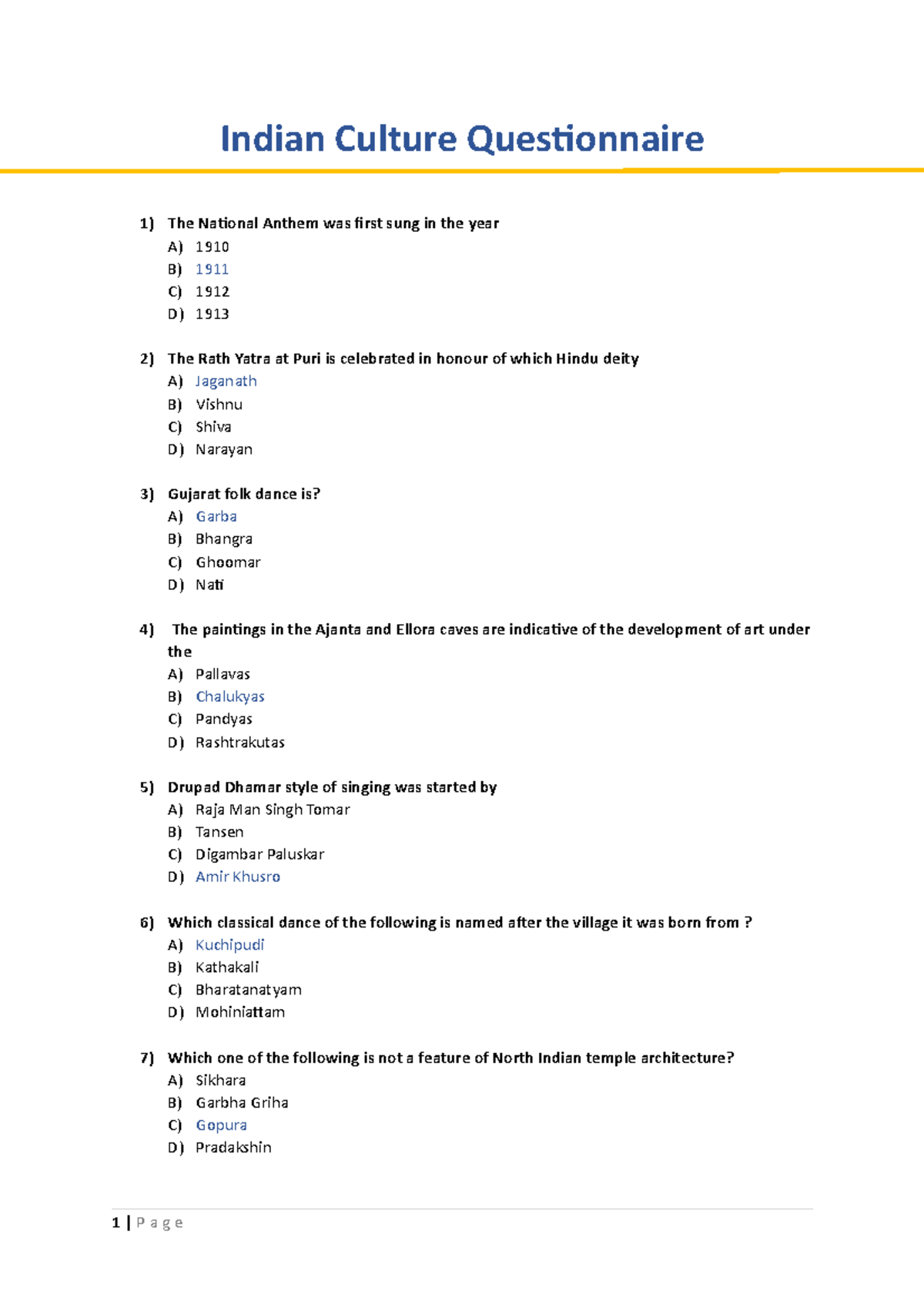 indian-culture-mcq-indian-culture-questionnaire-1-the-national