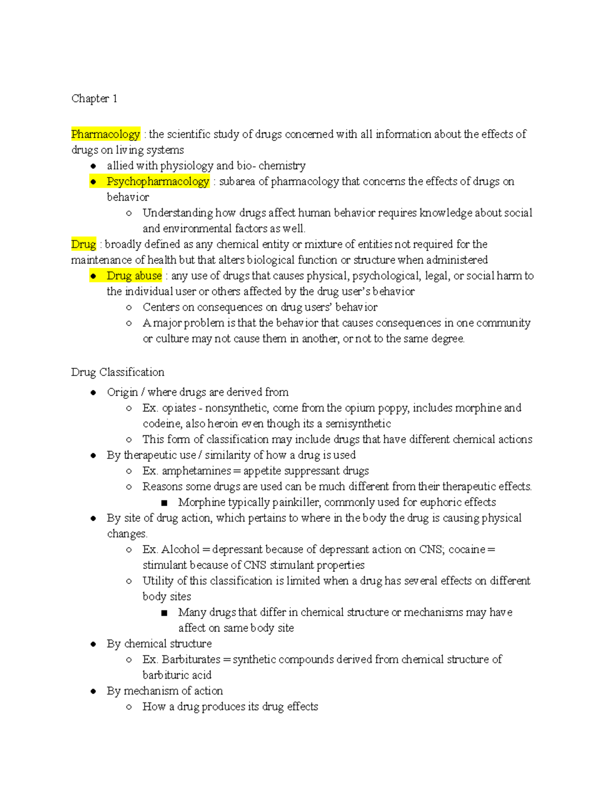 D+B Textbook - Chapter 1 Pharmacology : The Scientific Study Of Drugs ...