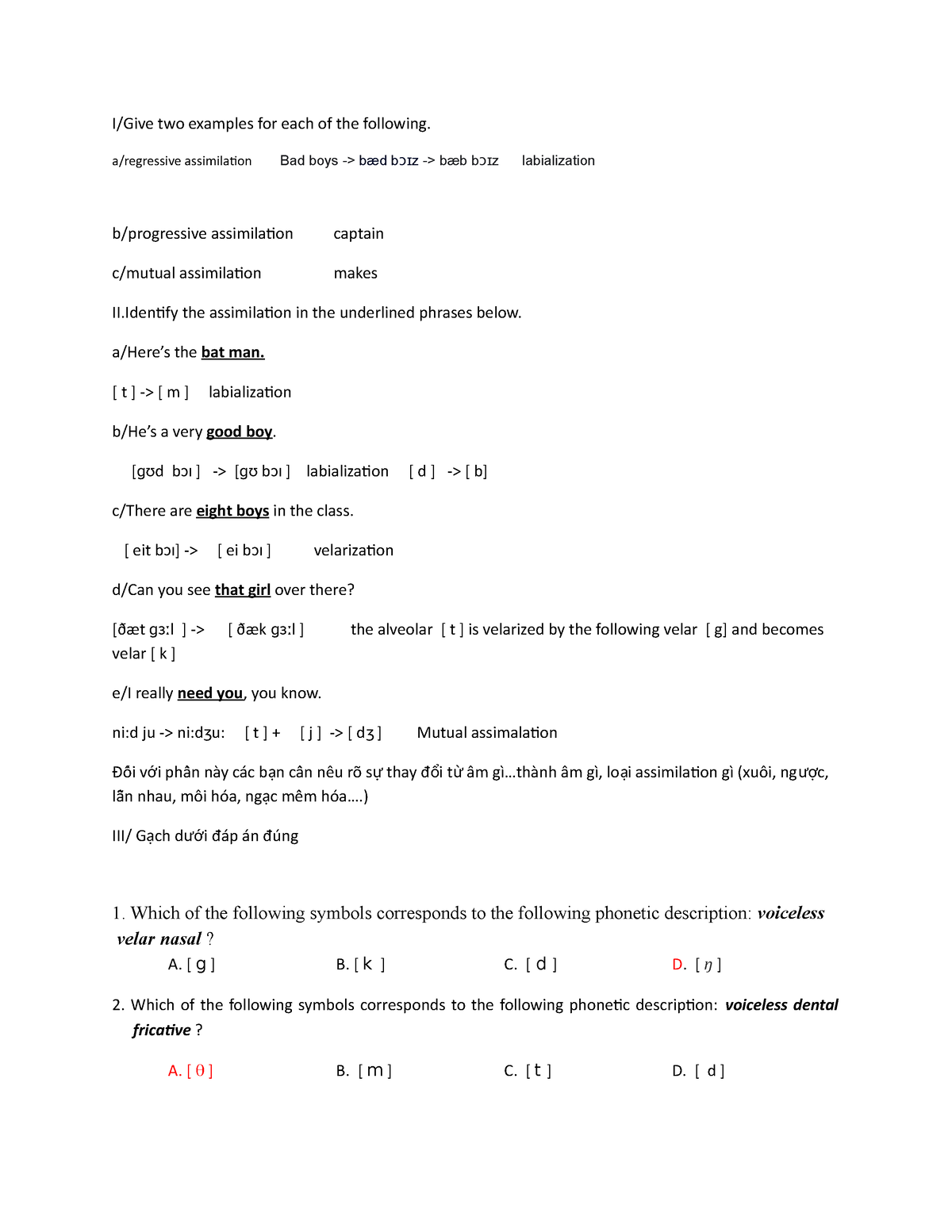 phonetics assignment 5 4