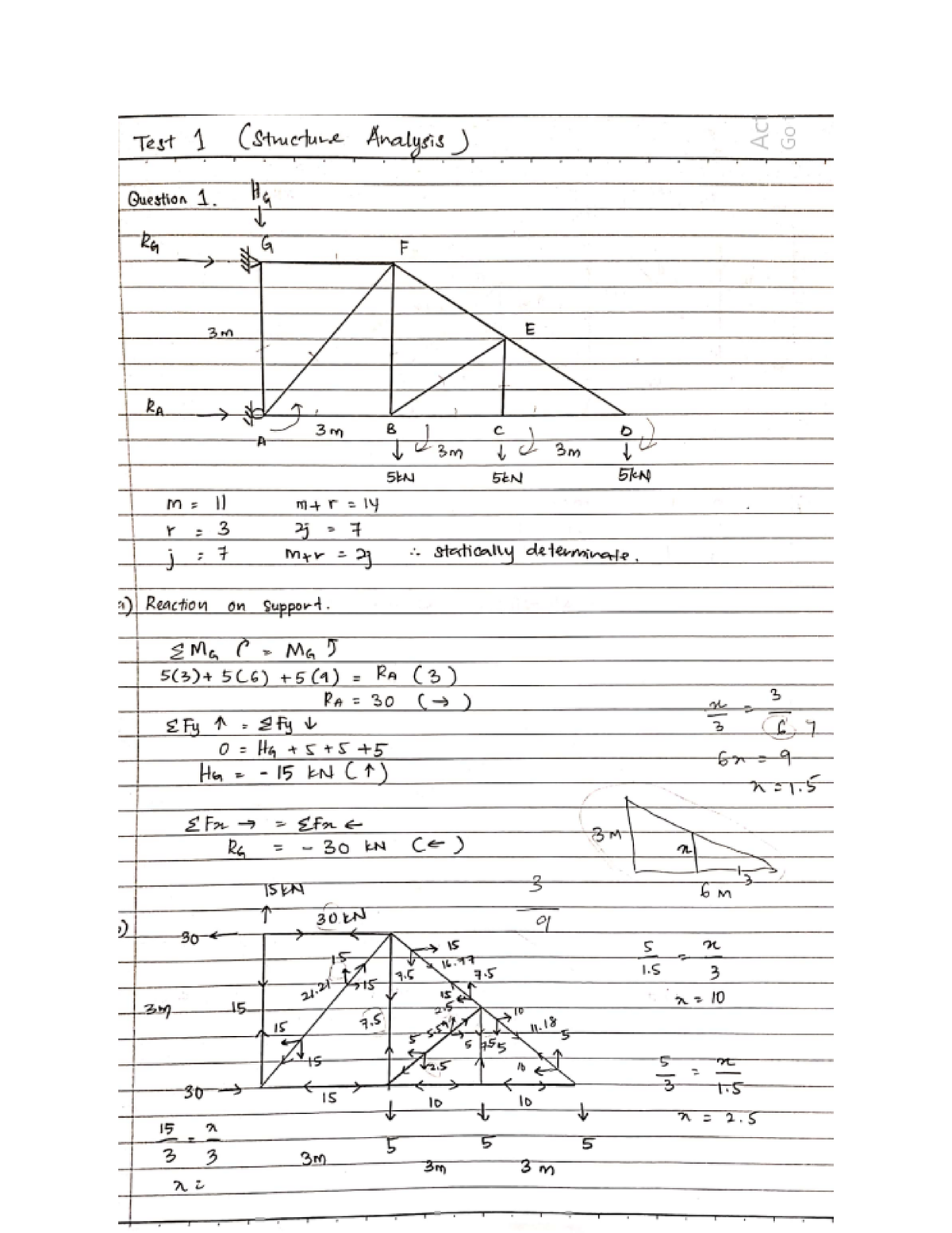 PART 1 - Statically Determinate Or Undeterminate (PART1) - Structural ...