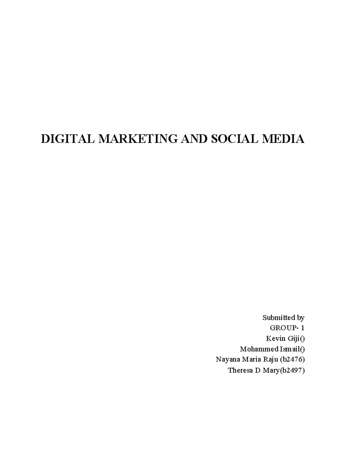 bachelor thesis social media marketing