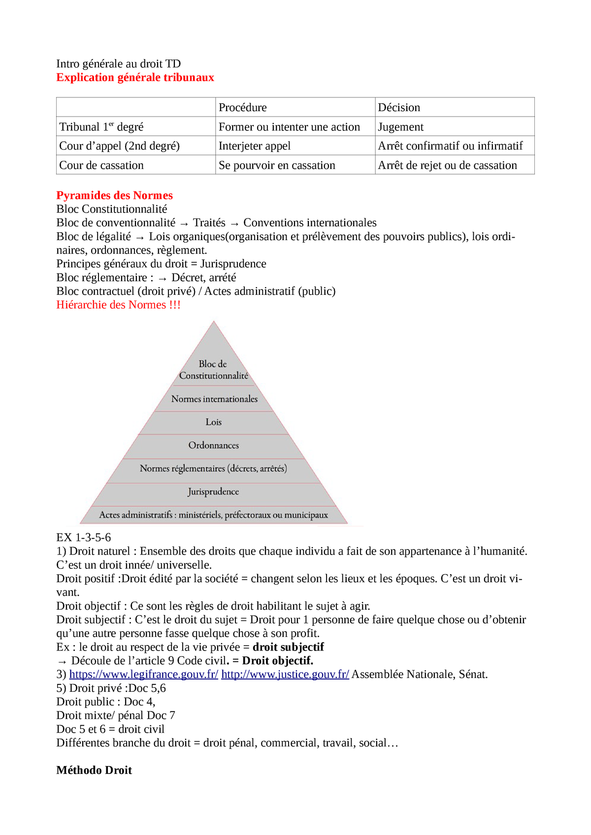 TD - Copie Pdf - Intro Rapide Du Droit - Intro Générale Au Droit TD ...