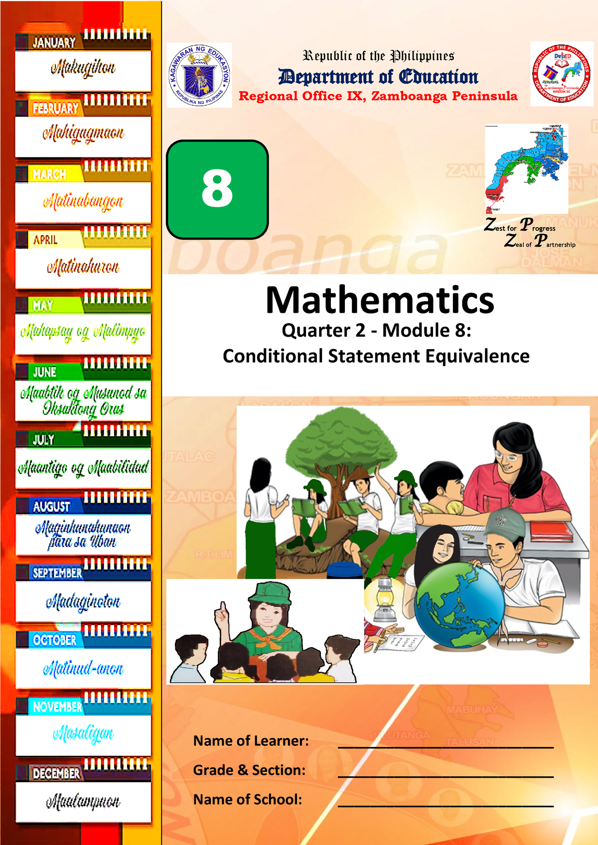 Final Math8 Q2 M7 - Mathematics 8 - 0 Republic Of The Philippines ...