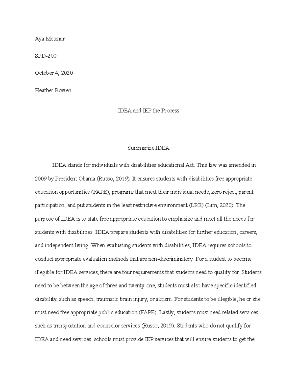 Aed 200 week 1 essay examples 07 picture