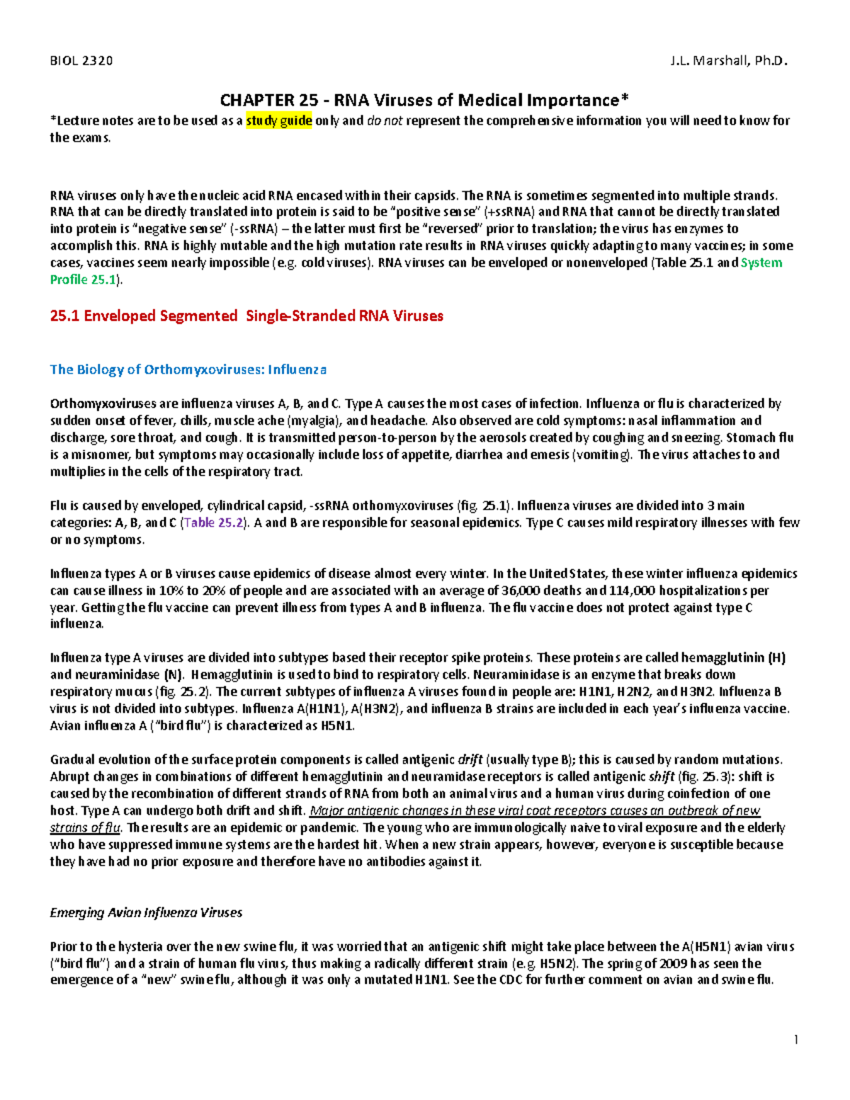 3Chapter 25 RNA Viruses of Medical Importance - CHAPTER 25 - RNA ...