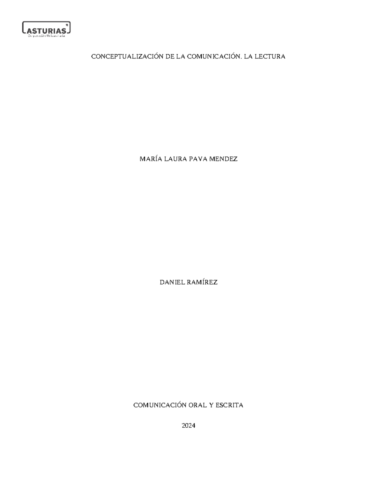 Comunicacion Oral y Escrita - CONCEPTUALIZACIÓN DE LA COMUNICACIÓN. LA ...