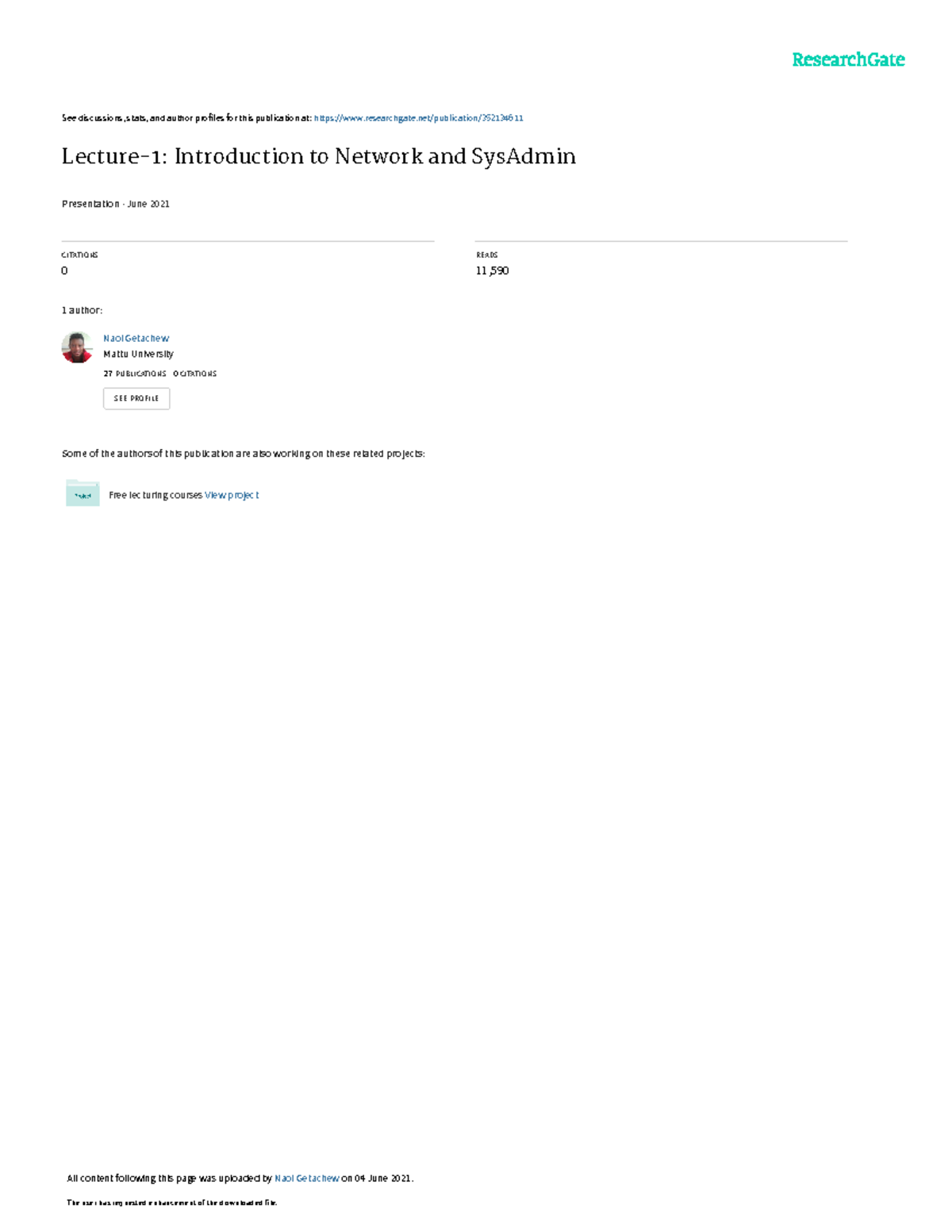 Chapter 1 - See discussions, stats, and author profiles for this ...