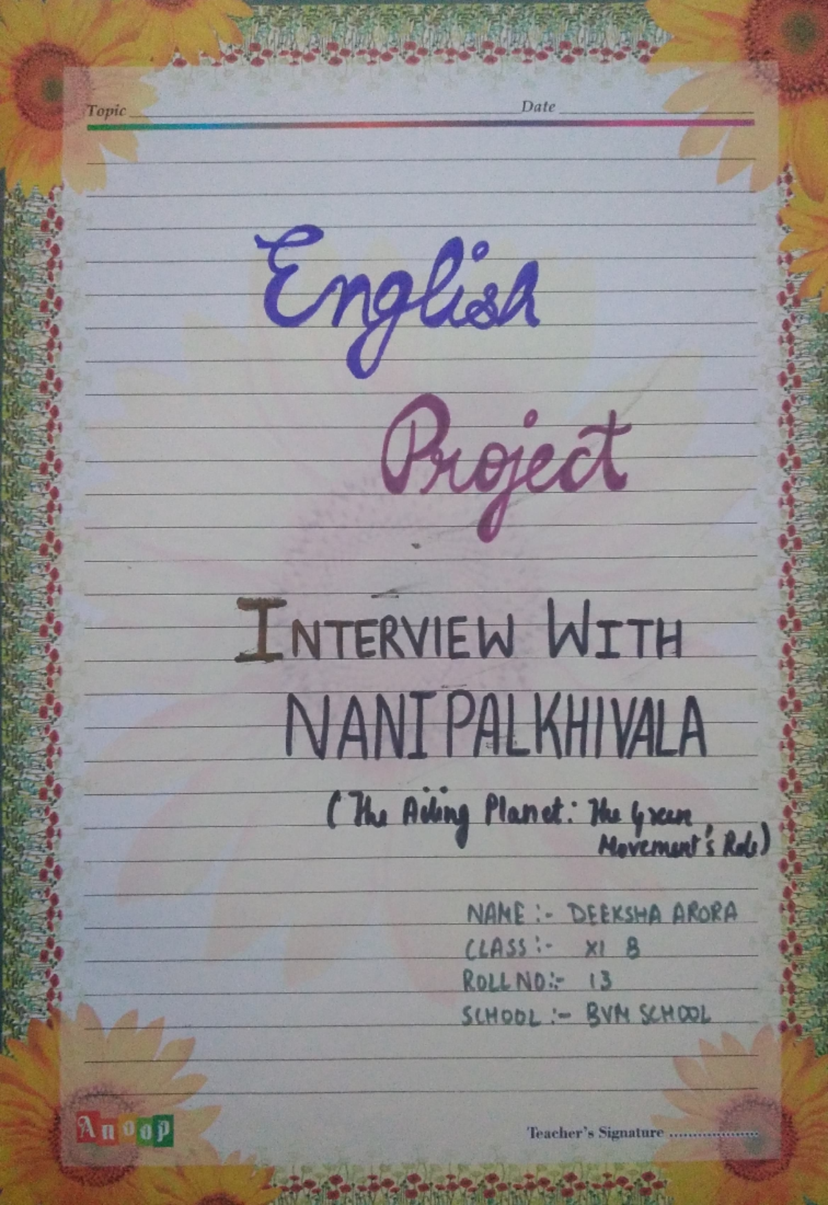 Adobe Scan 12 Feb 2022 - Interview project - Topic___ -~ Date :IN IER ...