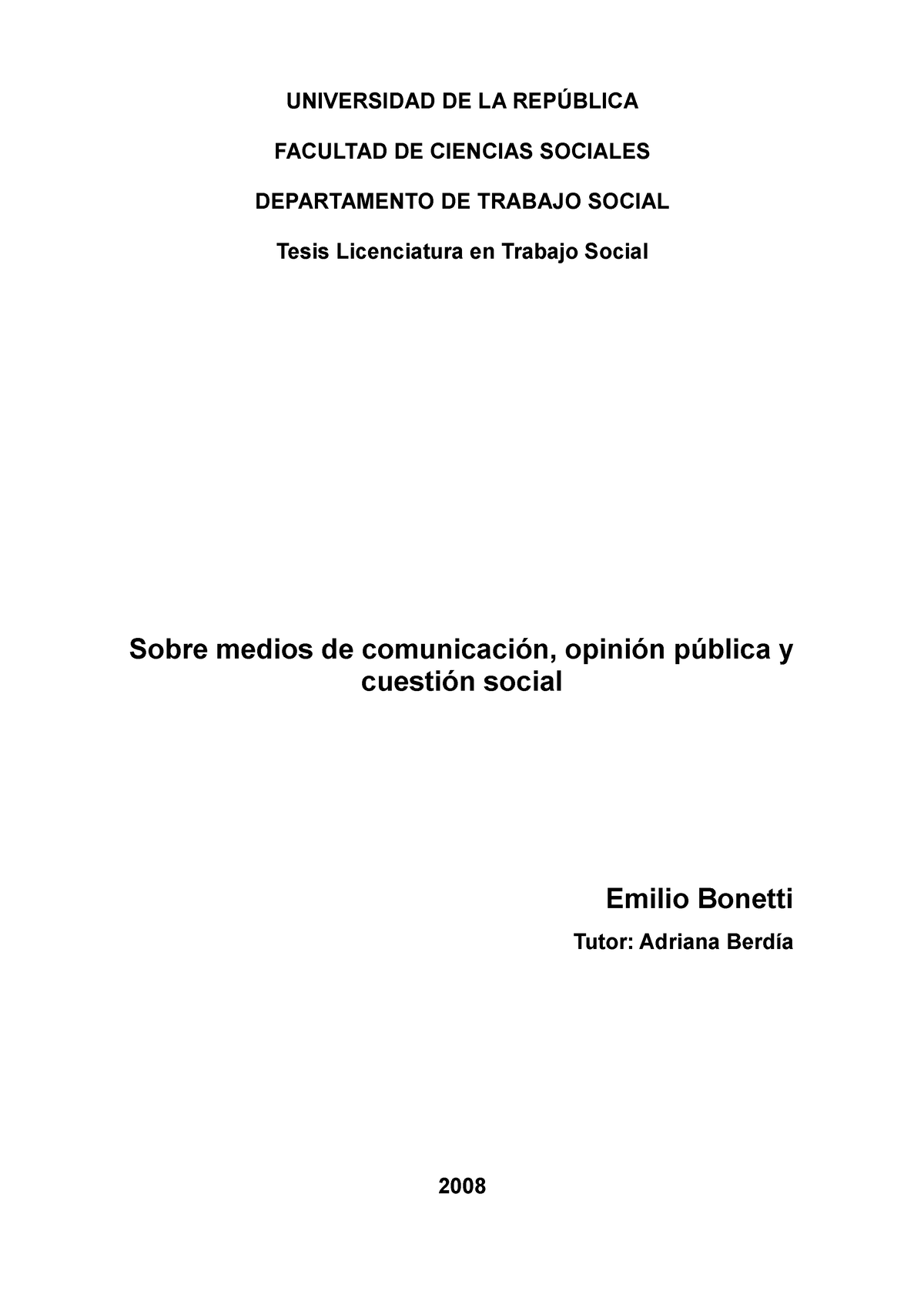 TTS Bonetti Emilio - Tesis - UNIVERSIDAD DE LA REPÚBLICA FACULTAD DE ...