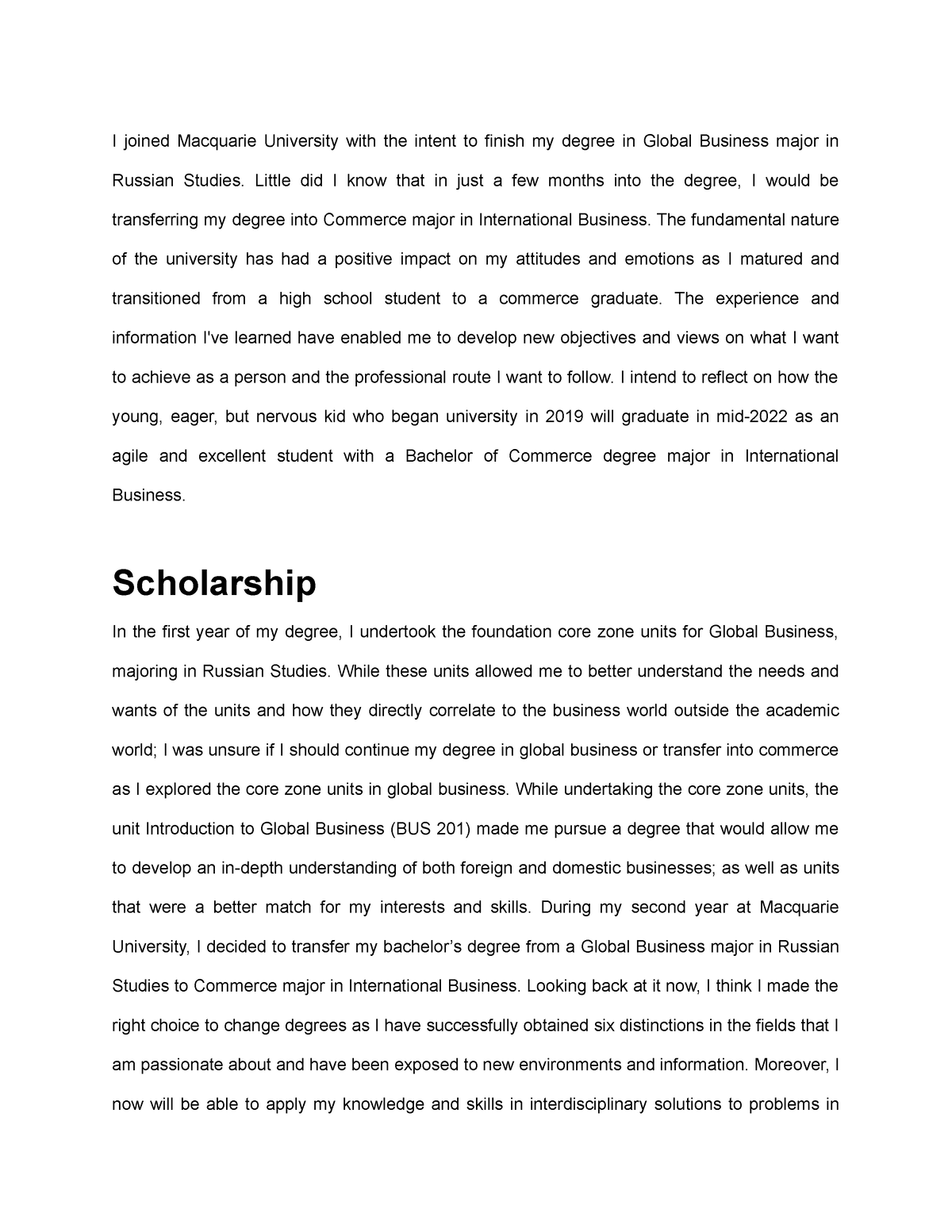 macquarie university phd thesis