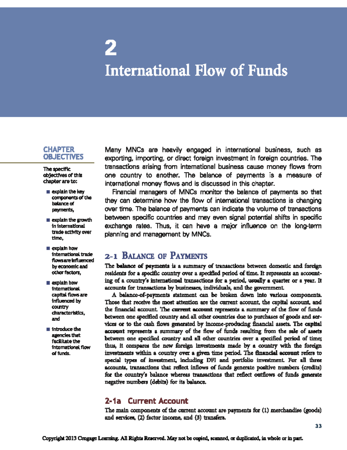 Lesson 2 Môn International Finance - Tài Chính Doanh Nghiệp - Studocu