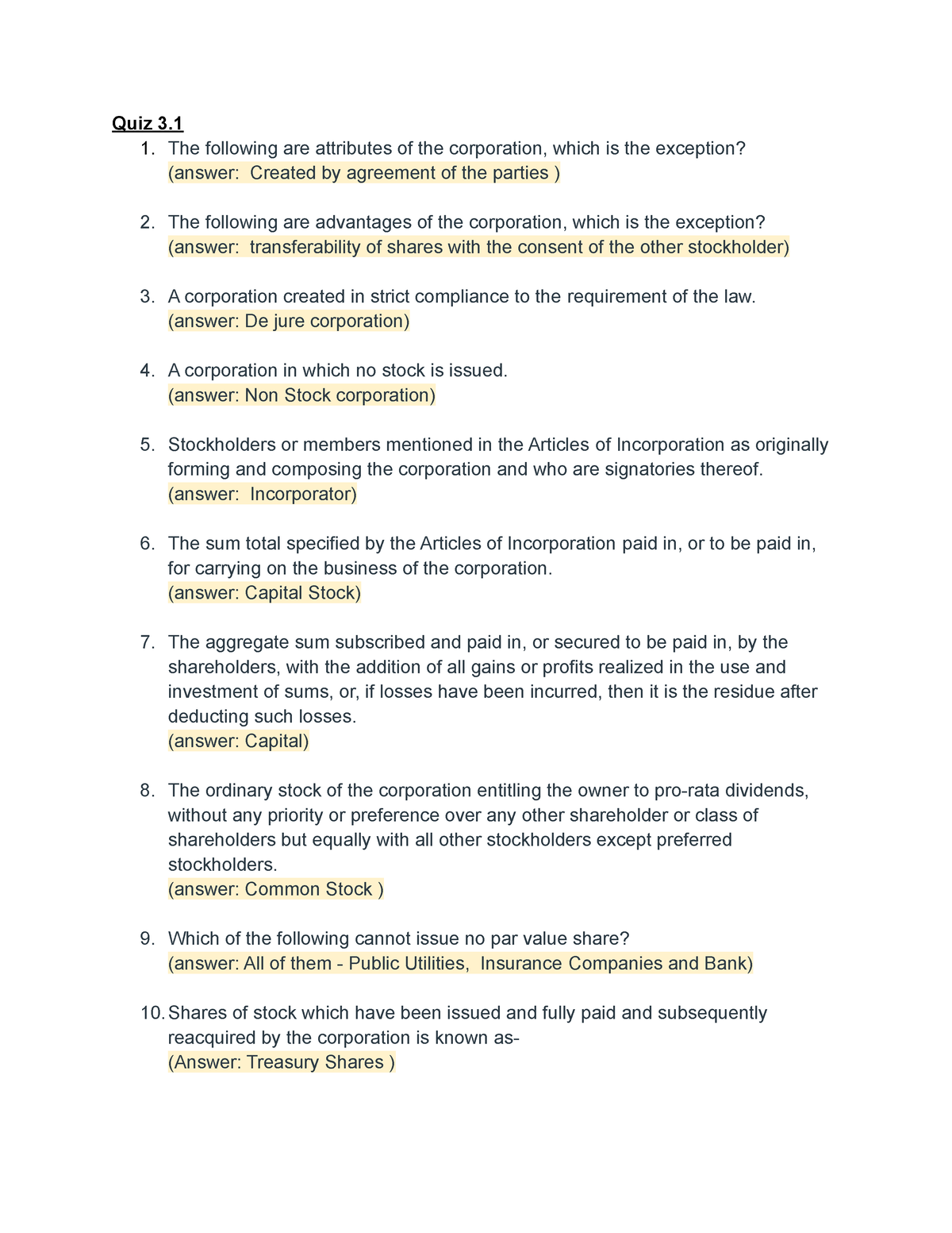 Midterm Reviewer Quiz 3.1 4 - Quiz 3. 1. The Following Are Attributes ...