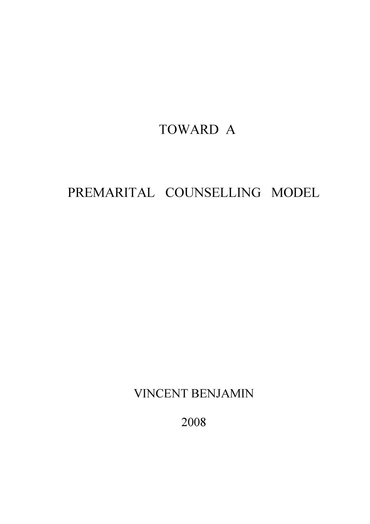 case study on premarital counseling