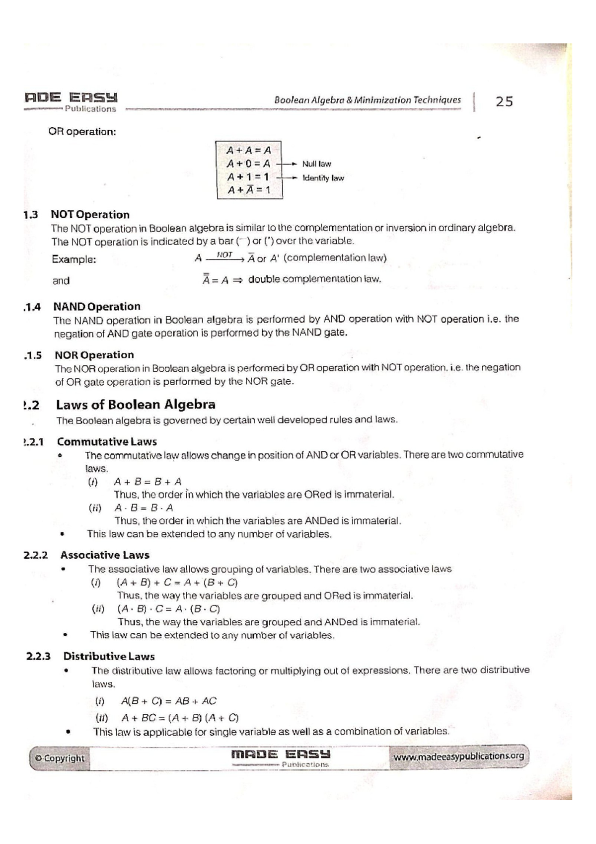 Chapter 2 - Notes - Digital Circuits And Systems - Studocu