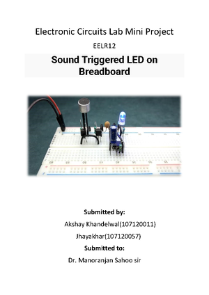 Problem sheet 1 - Good - B. Tech - Ist Year - Electrical and ...