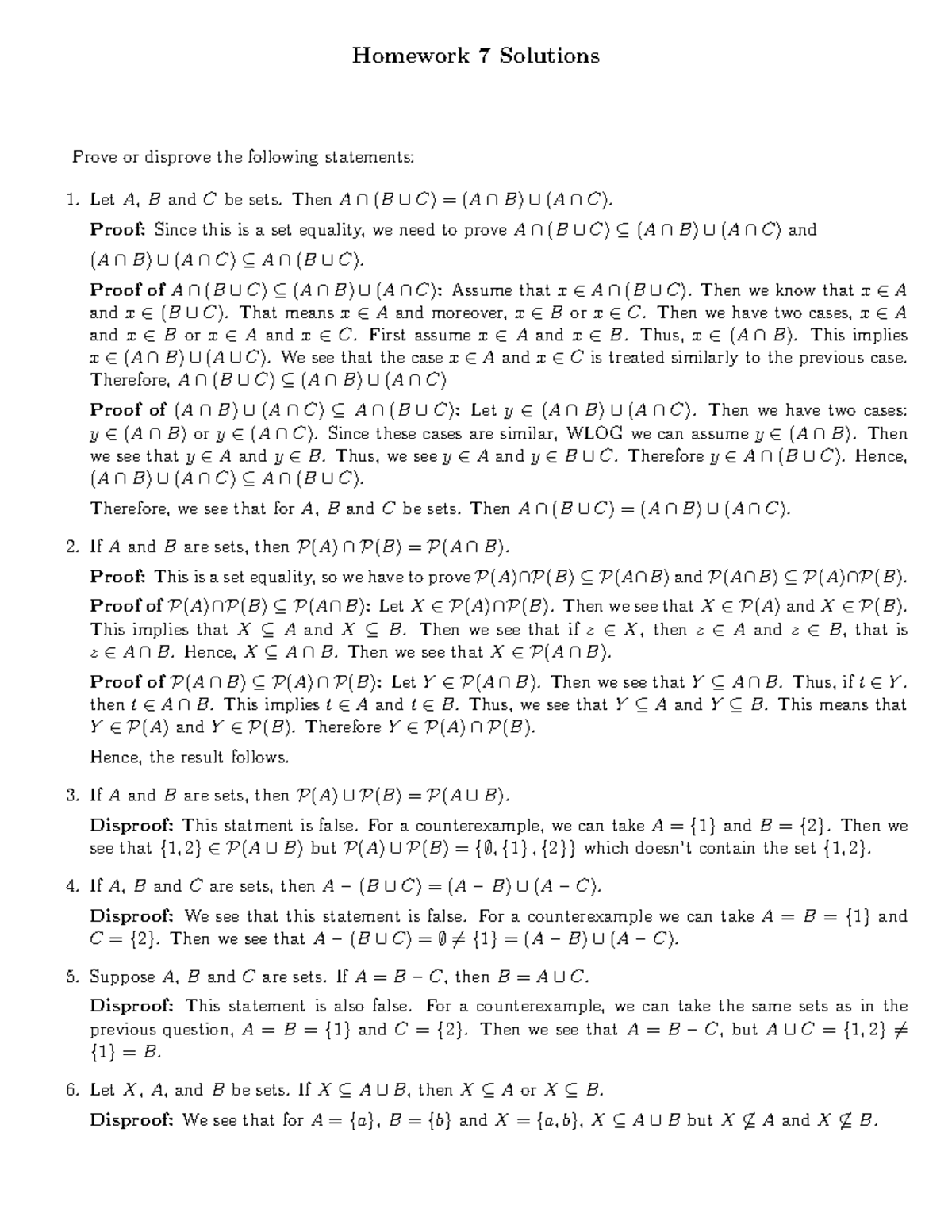 Solution 7 Sol7 Math 2 Ubc Studocu