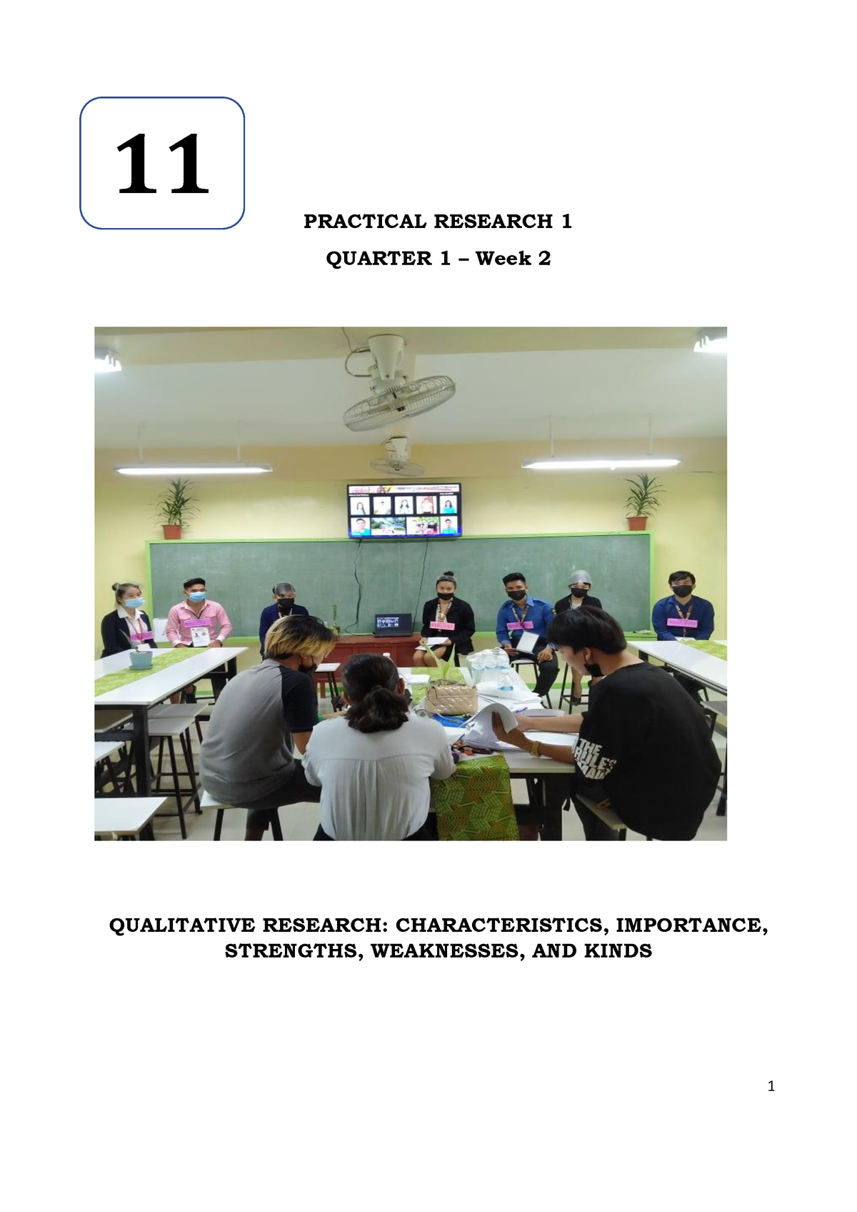 Practical Research 1 Module 2 - PRACTICAL RESEARCH 1 QUARTER 1 – Week 2 ...