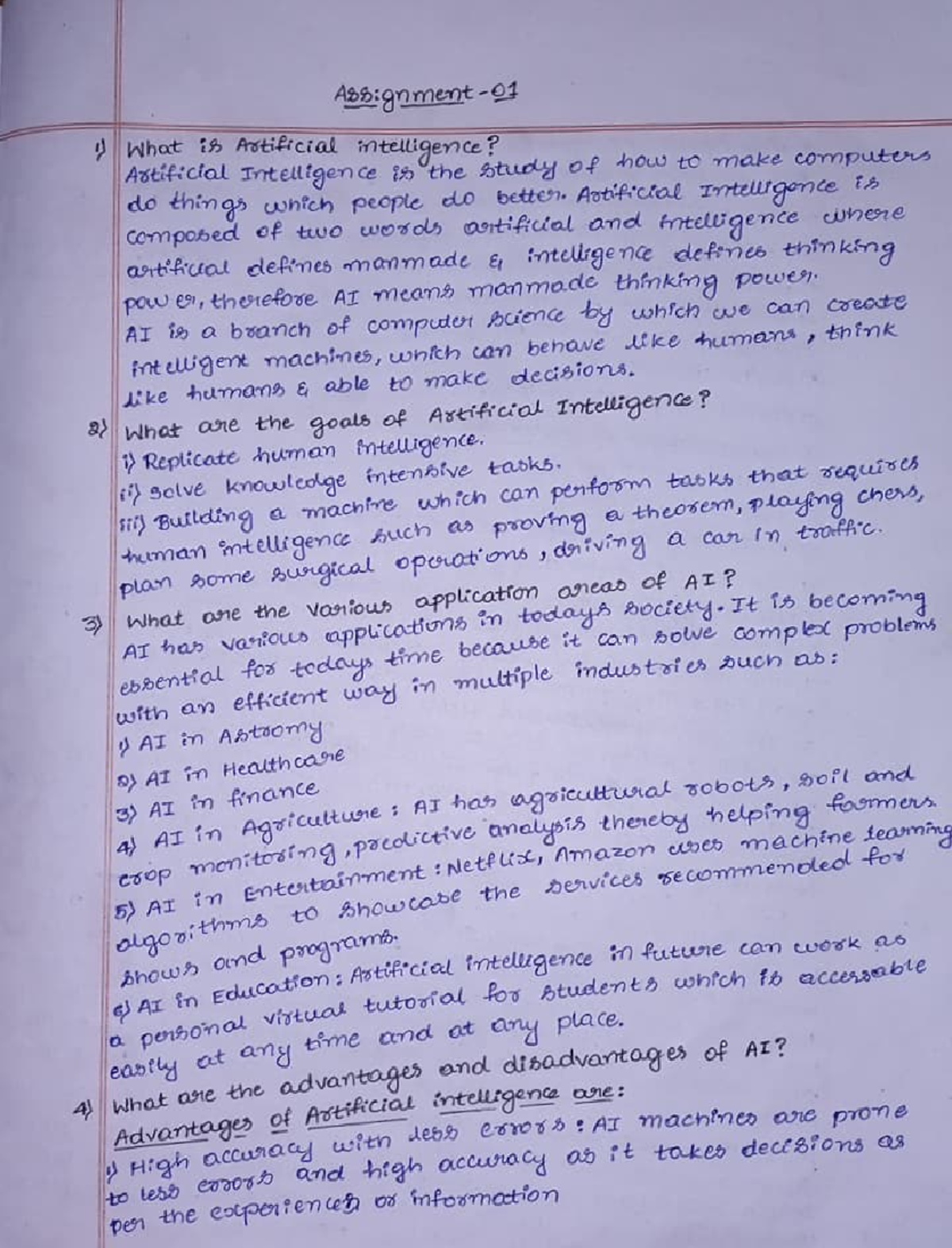 AI Assignment-01 - Test 123 Test 123 Test 123 Test 123 Test 123Test 123 ...