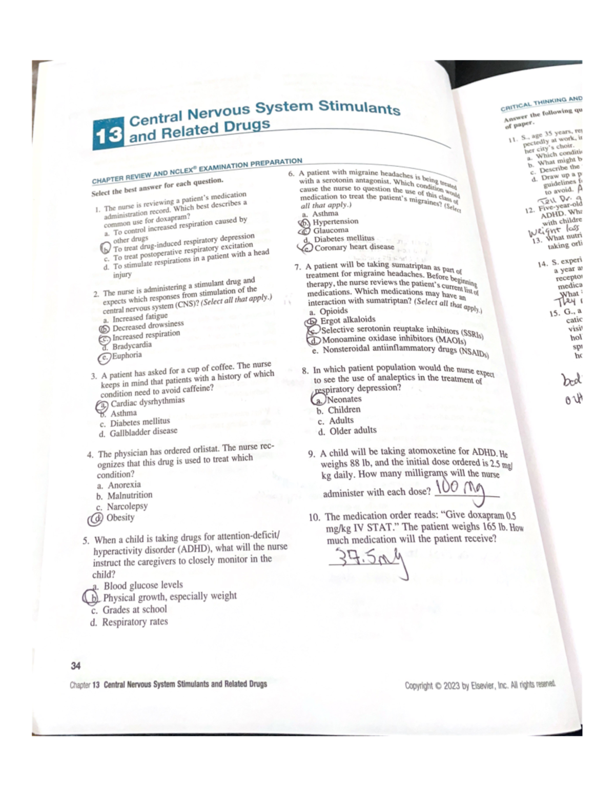 And Related Drugs - drug notes - NUR 110 - Studocu
