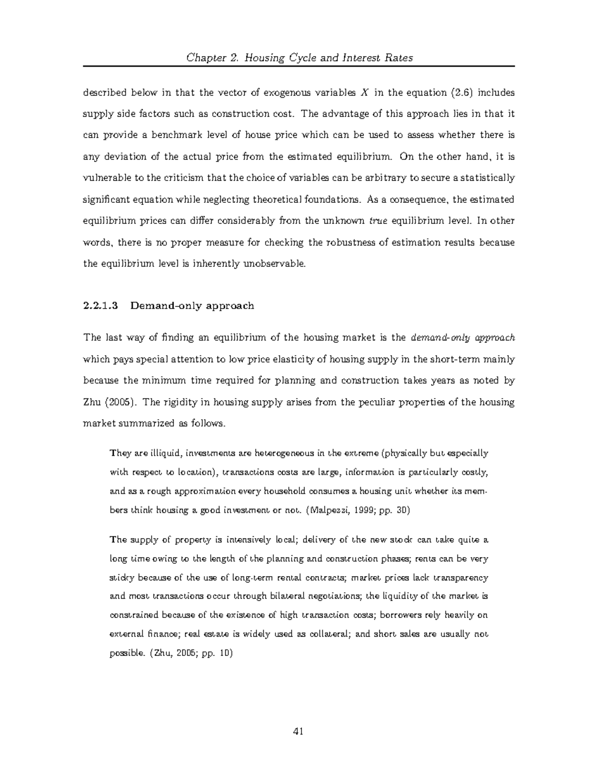 Essays ON Housing AND Policy 11 described below in that the