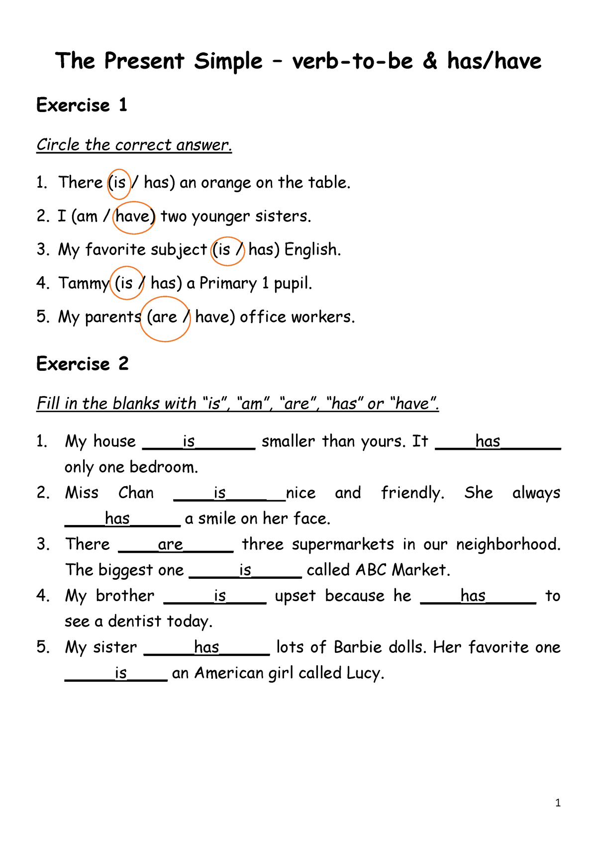 homework-2-ingles-1-the-present-simple-verb-to-be-has-have-exercise-1-circle-the-correct