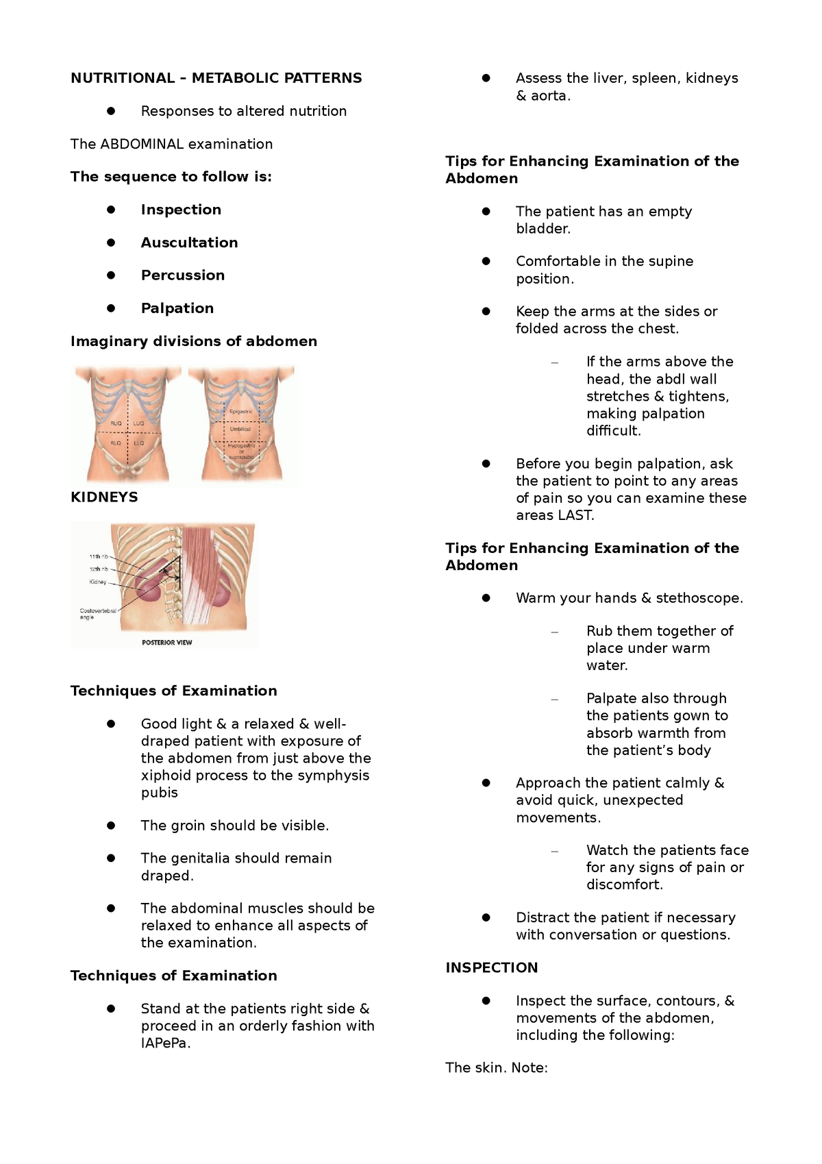 Nutritional-MS - NUTRITIONAL – METABOLIC PATTERNS Responses to altered ...