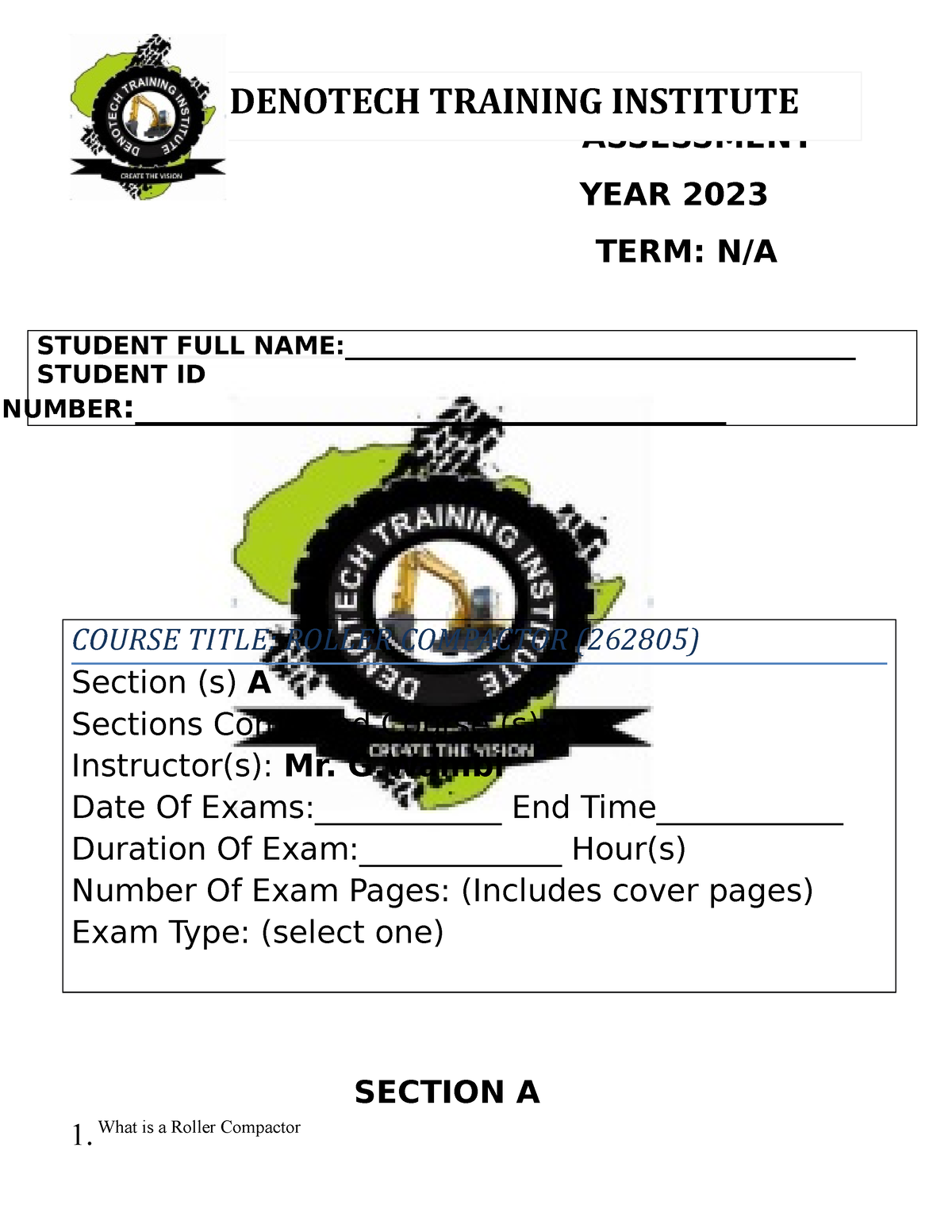 roller-compactor-assessment-year-2023-term-n-a-student-full-studocu