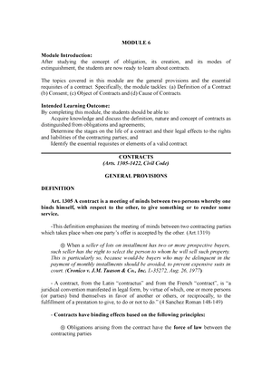 Forms Of Contracts Notes - Forms Of Contracts What Is The Requirement ...