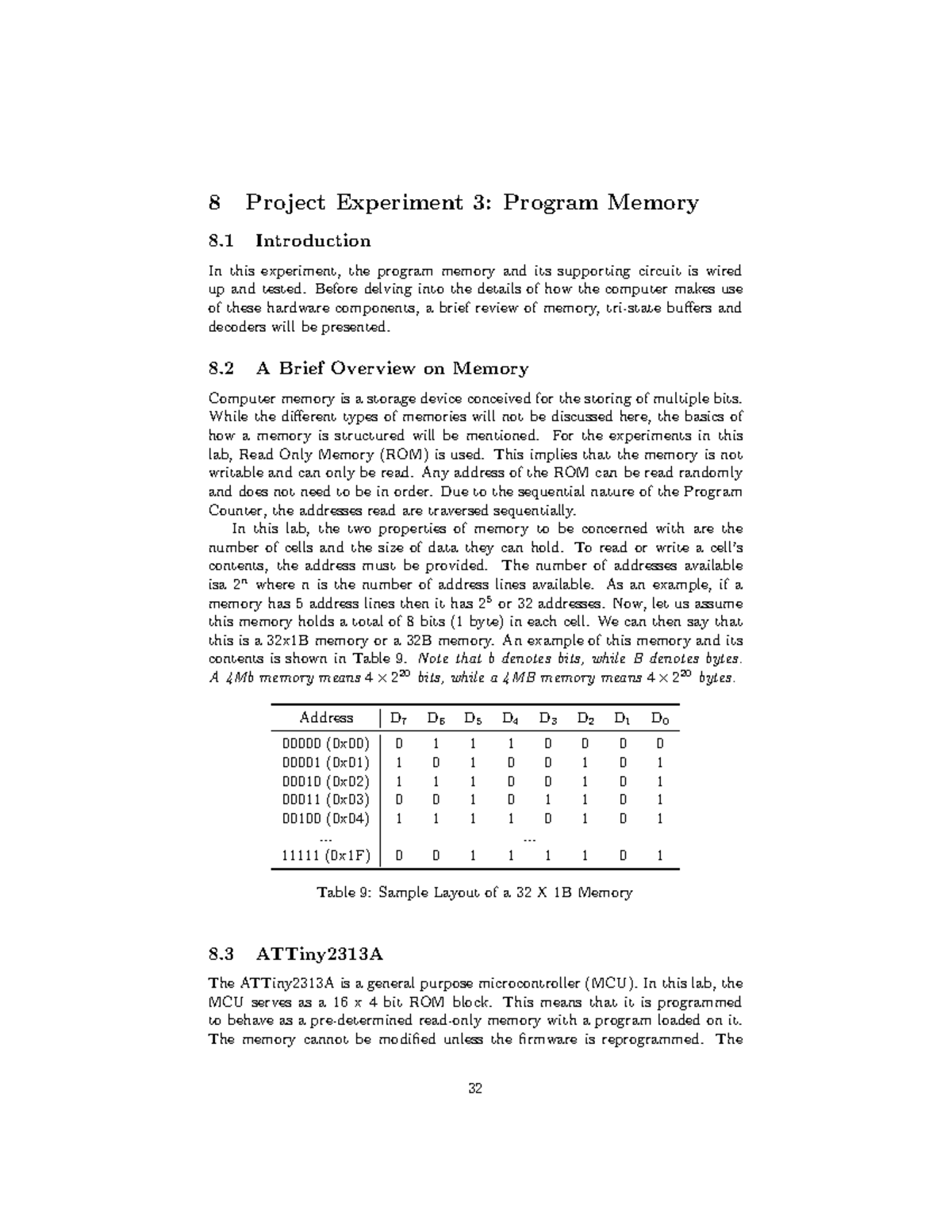 228 Manual Project Experiment 3 - 8 Project Experiment 3: Program ...