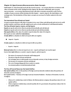 Chapter 17 - Summary Principles Of Macroeconomics - Chapter 17. Money ...