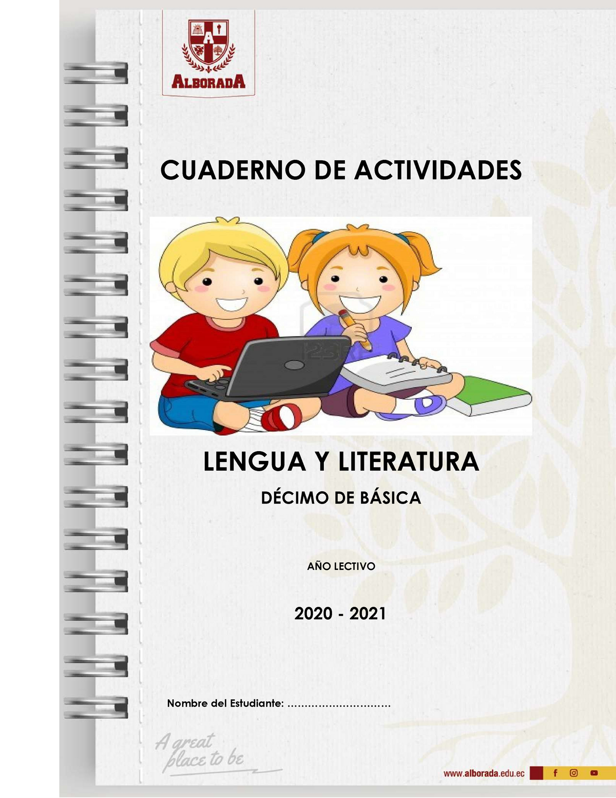 Cuadernillo Lengua Resumen Cuaderno De Actividades Lengua Y