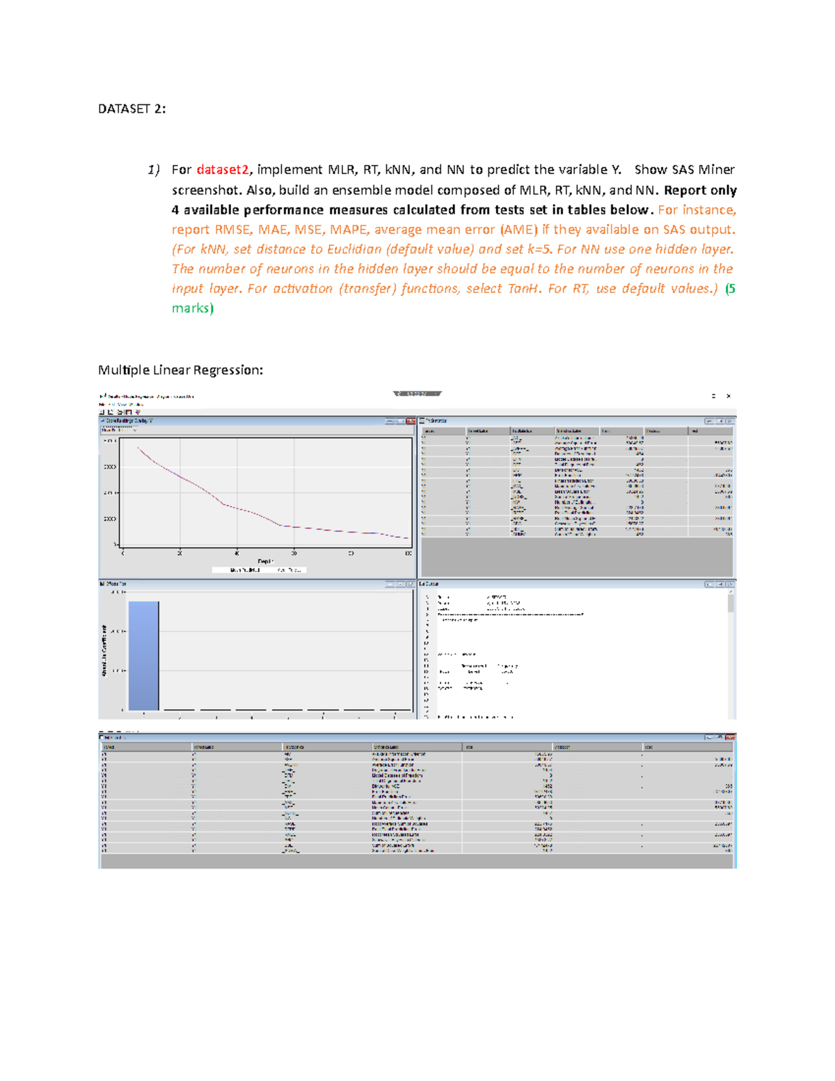 478-finalexam-pt2 - 478-finalexam-pt2 - DATASET 2: For dataset2 ...
