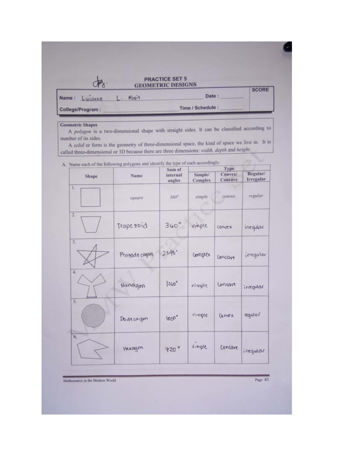MMW - notes - BS Mathematics - Studocu