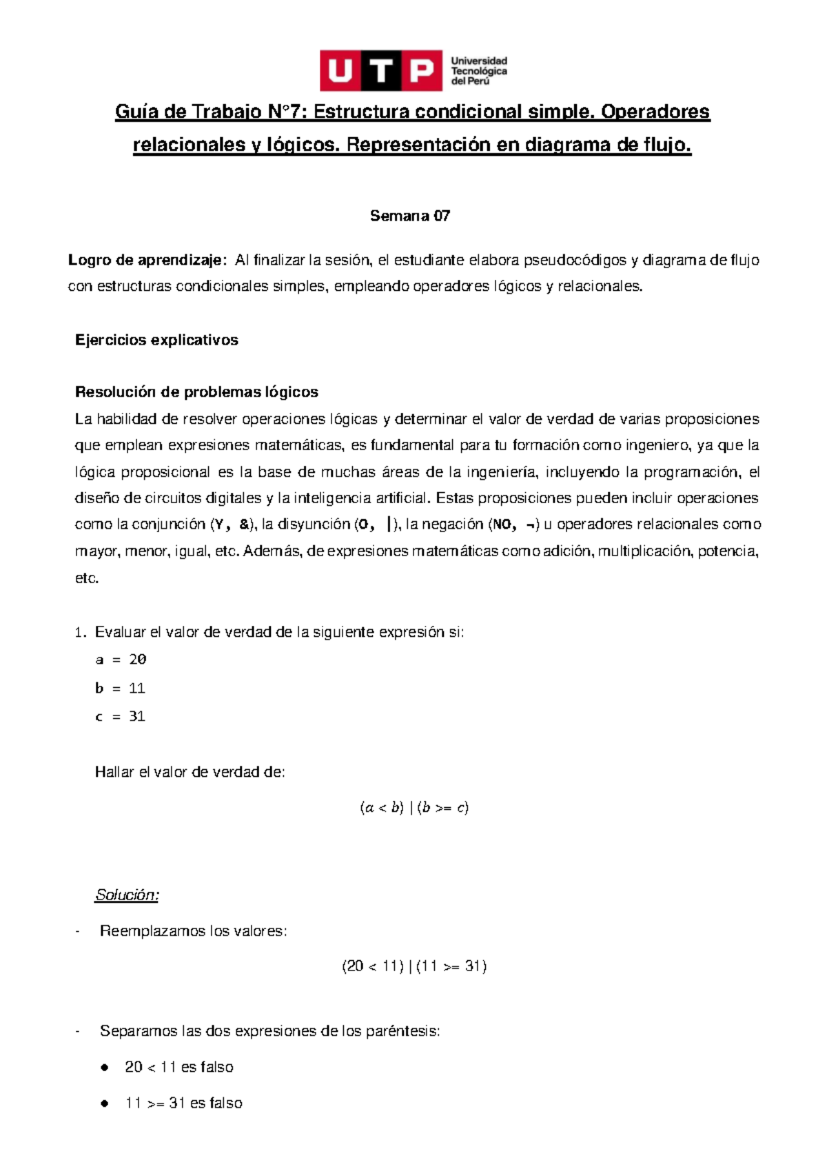 Guu C3u ADa+de+Tr - cccccccccccccccccccc - Guía de Trabajo N° 7 ...