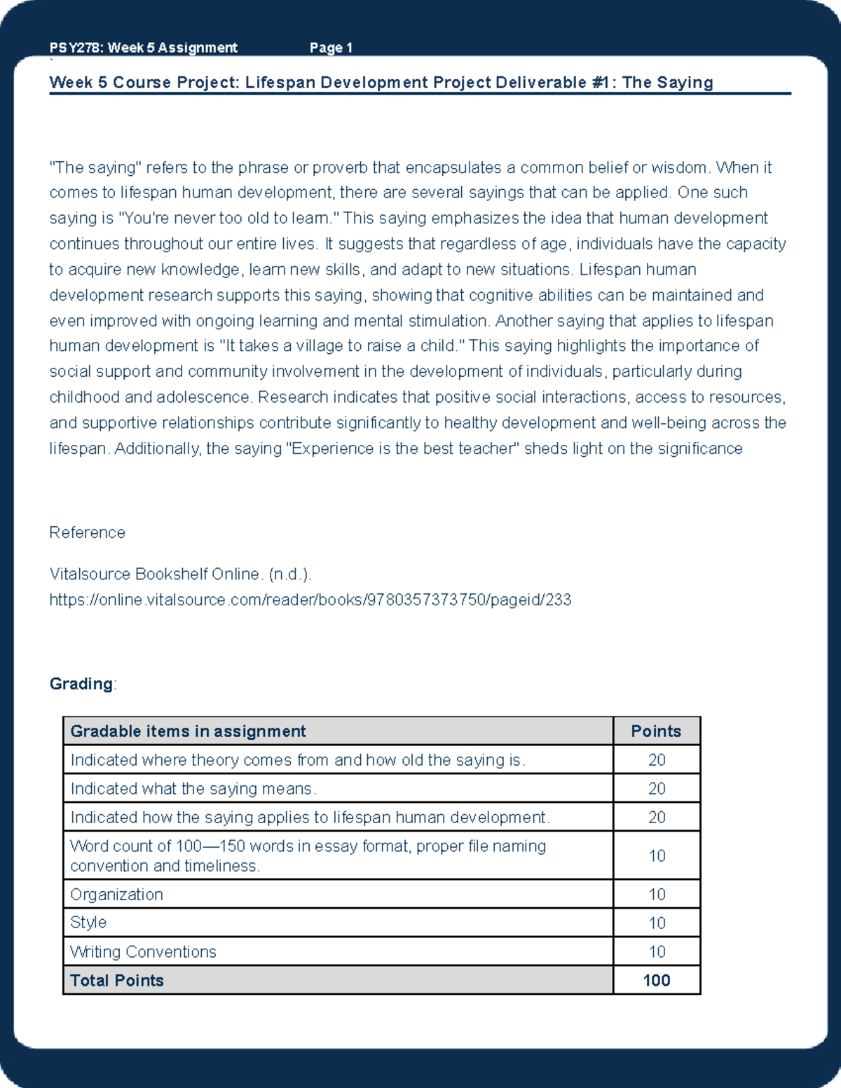 PSY278 H Wk5 081323 - Week 5 Assignment - PSY278: Week 5 Assignment ...