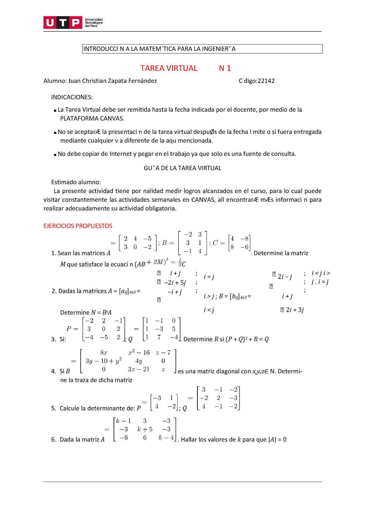 S01.s2 - Resolver Ejercicios - INTRODUCCI N A LA MATEM`TICA PARA LA ...