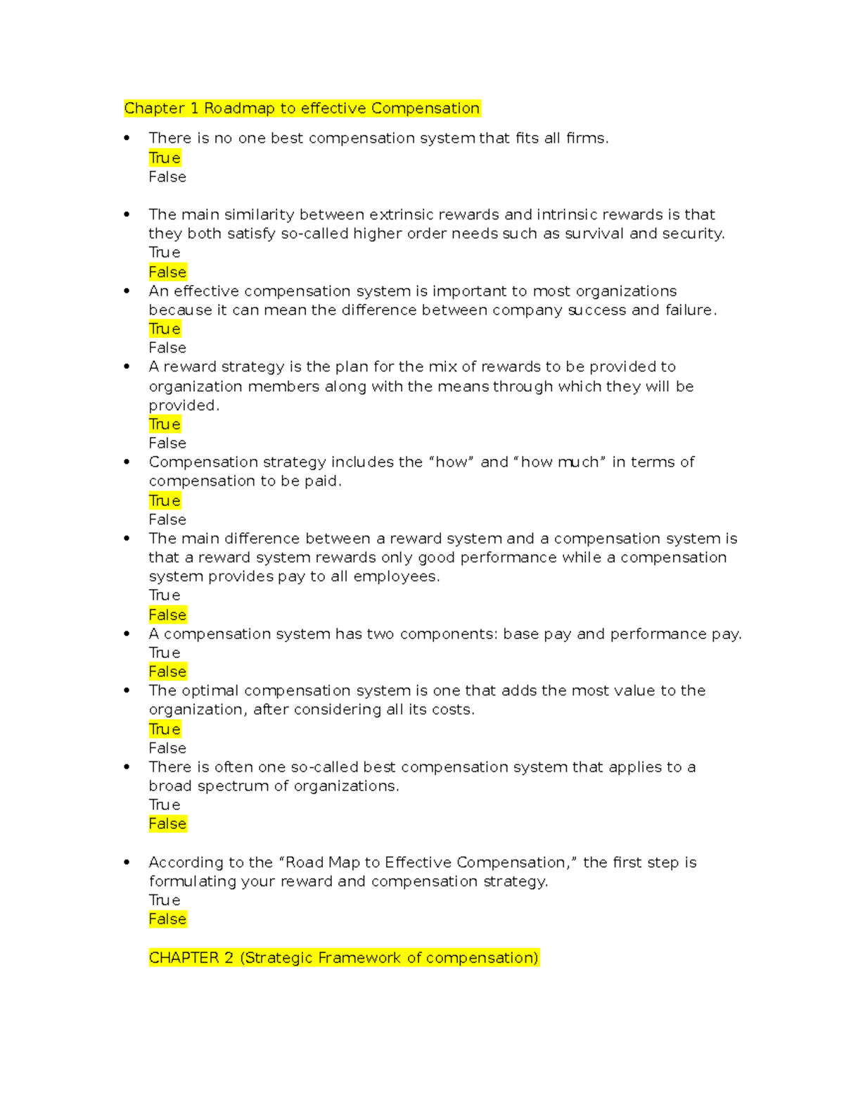Quizzes - 1 to 7 chapters Practice test - Chapter 1 Roadmap to ...