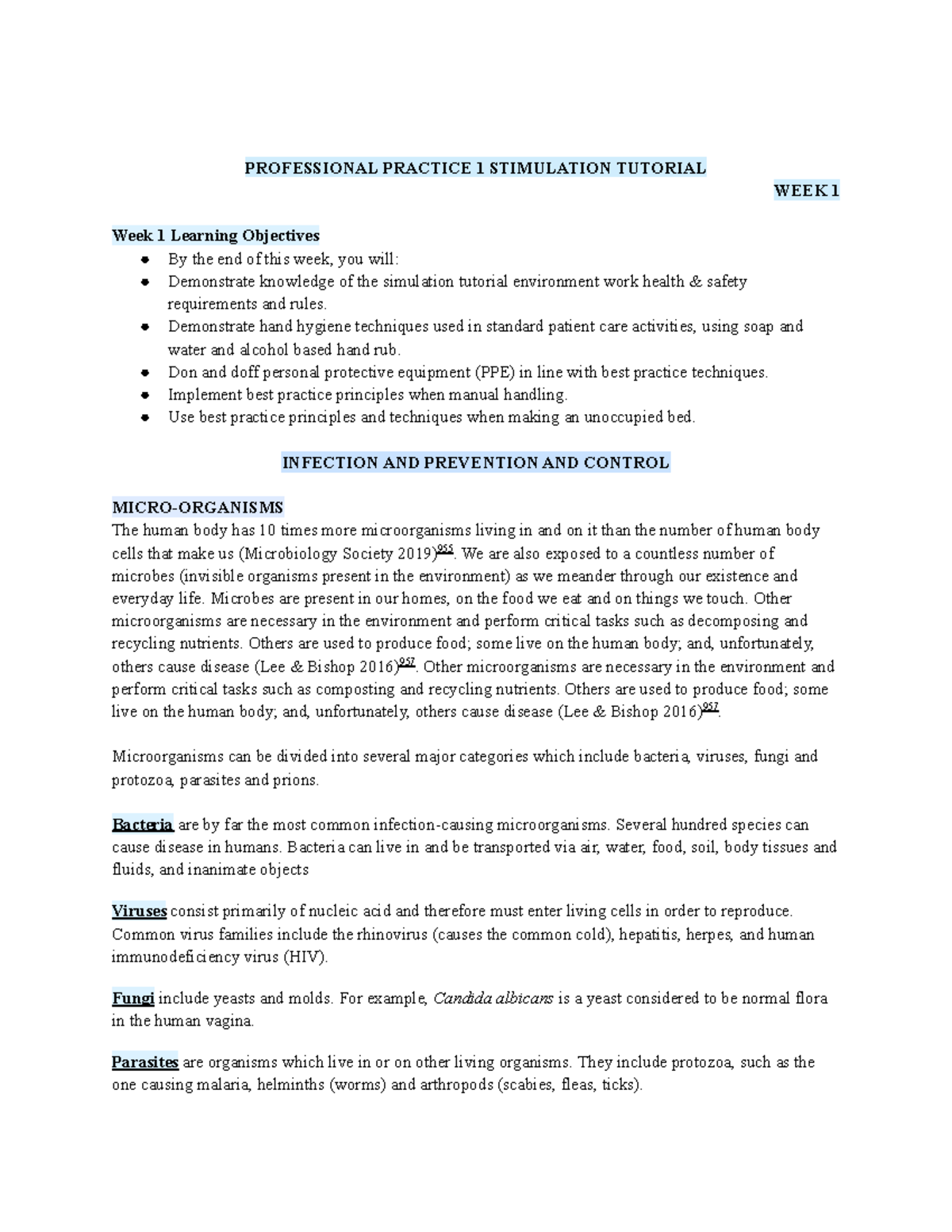 Professional Practice 1 - PROFESSIONAL PRACTICE 1 STIMULATION TUTORIAL ...