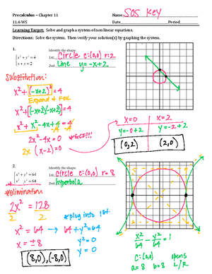 Unit circle notes - MAT175 - Studocu