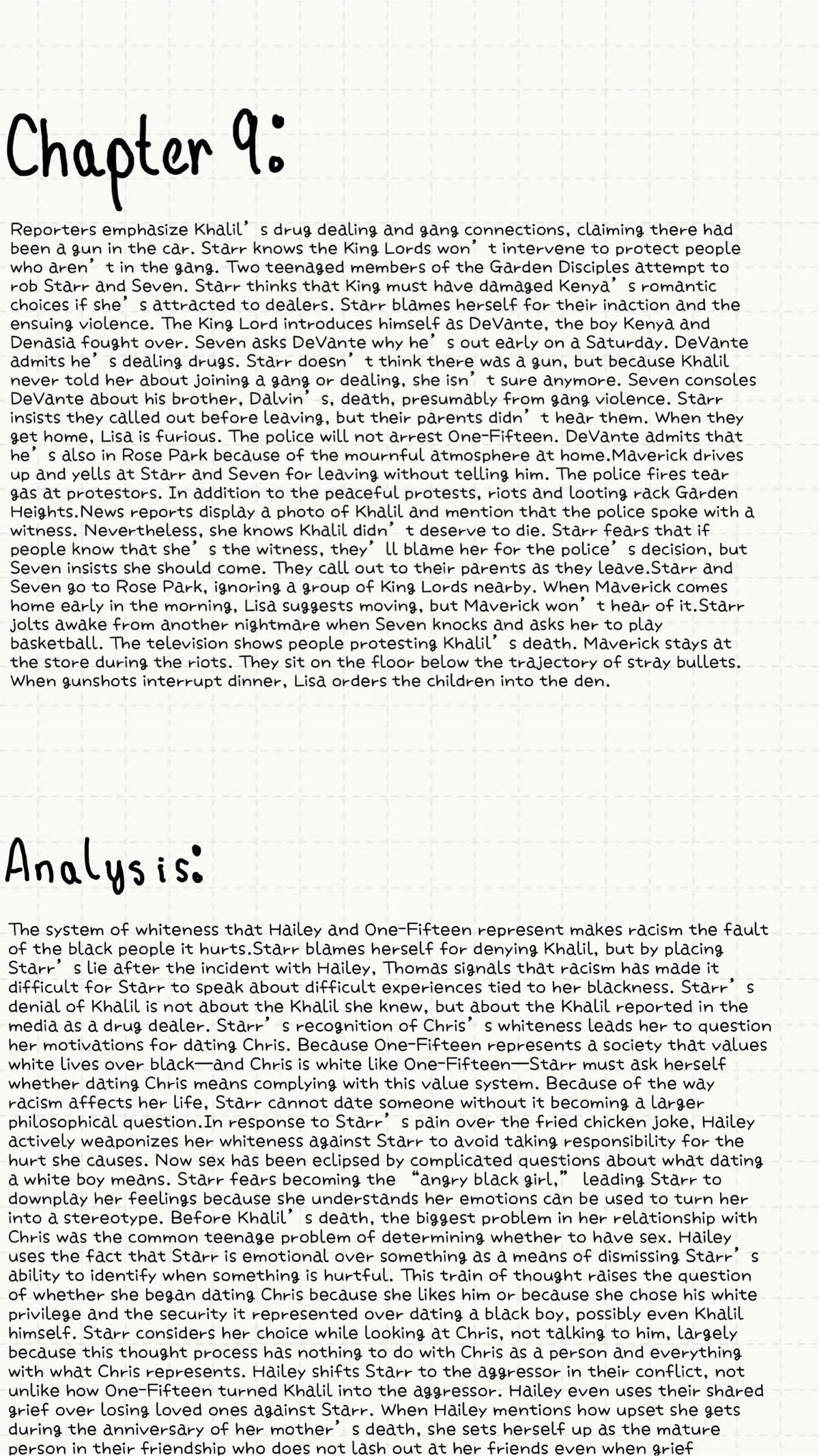 Chap 9 - The summary and analysis of chapter 9. - Chapter Reporters ...