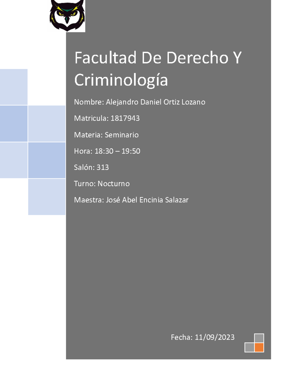 Prevencion del delito y seguridad ciudadana - Facultad De Derecho Y ...