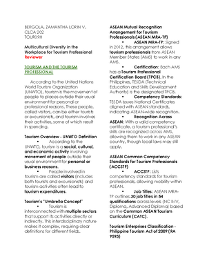 Assignment Reviewer - the answers will help you pass - CLCA 202 CLNP03H ...