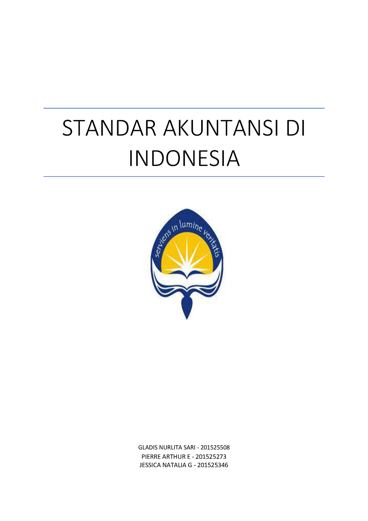 Tugas 5 Komparasi Standar Akuntansi - STANDAR AKUNTANSI DI INDONESIA ...