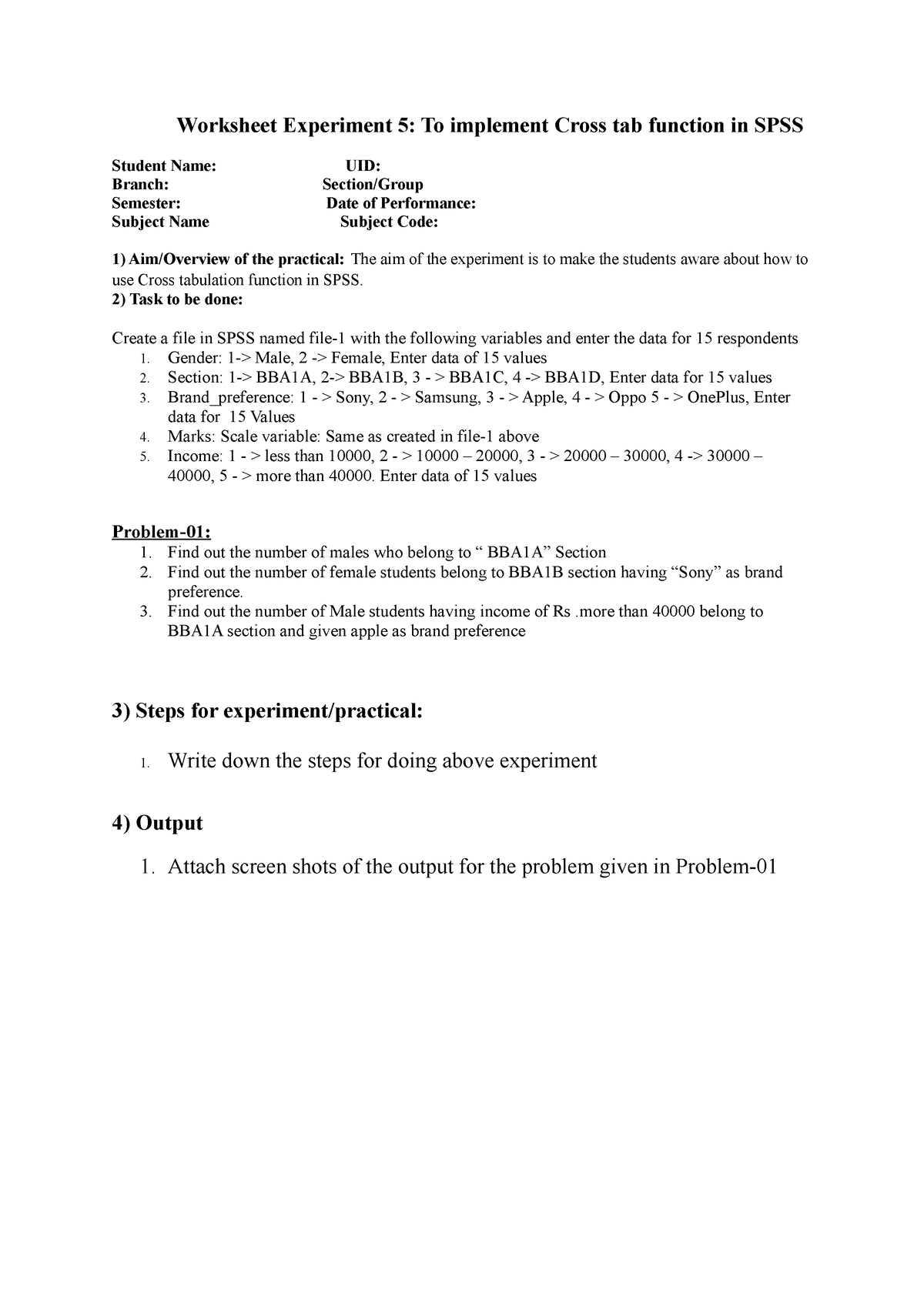 worksheet-5-spss-worksheet-experiment-5-to-implement-cross-tab-function-in-spss-student