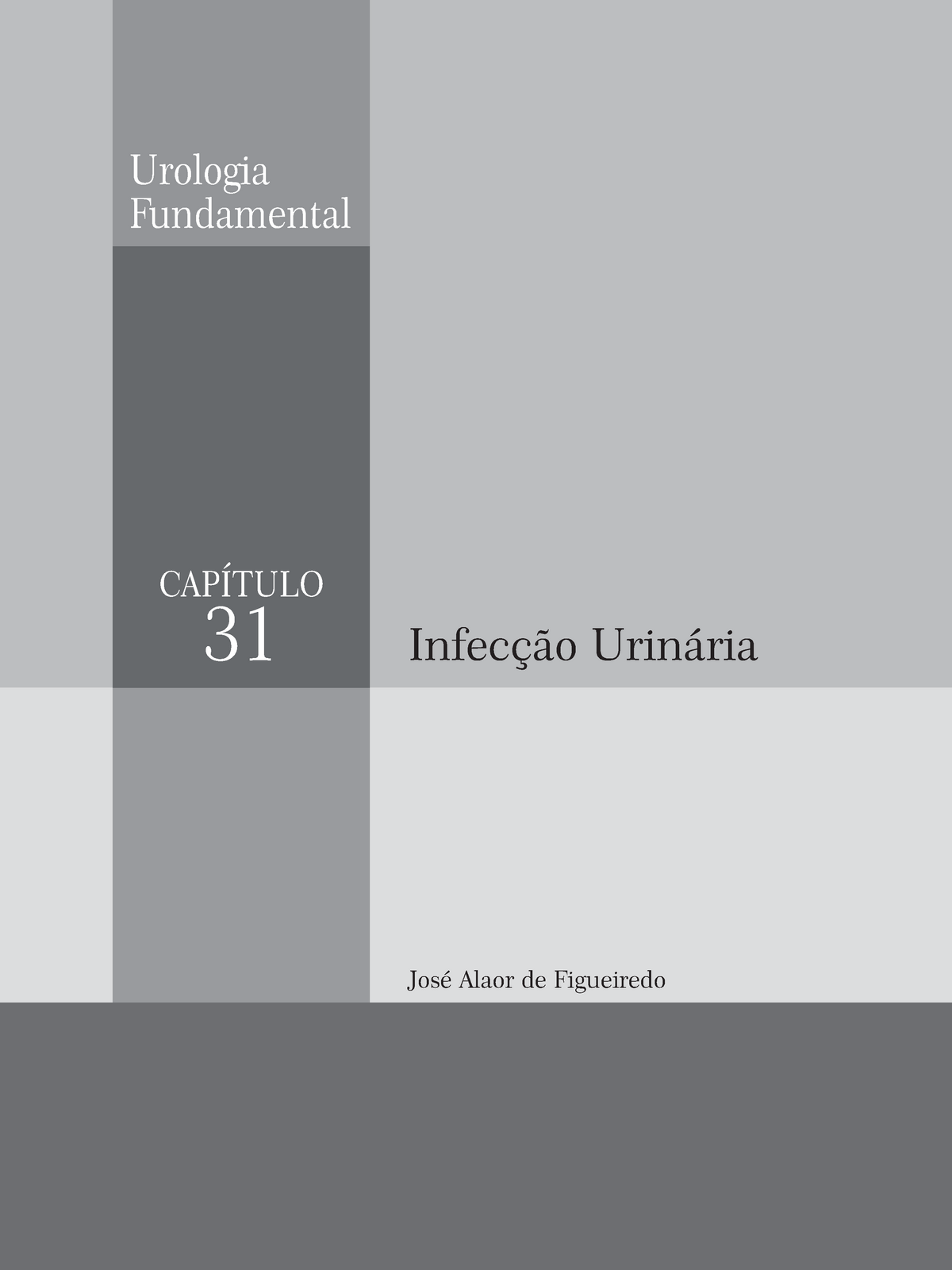 Infecção Urinária - Urologia Fundamental 31 Alaor De Figueiredo ...